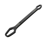 GRADENEVE Chiave Inglese a Doppia Testa in Acciaio Cromo-vanadio 8-22mm, Chiave Torx Autoserrante Multifunzionale per Riparazioni e Officina, Utensile Manuale Resistente Antiruggine Nero