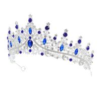 GRADENEVE Corona di Strass per Chioma da Sposa e Compleanno, Cerchietto Tiara per Feste e Balli di Fine Anno, Accessorio Elegante per Donne, Adolescenti e Bambine, Vestibilità Comoda,