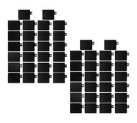 GRADENEVE Divisori Alfabetici per Dischi in Vinile A-z Set da 2 in Plastica Resistente, Separatori per CD e Dvd, Organizzatore per Scaffali e Archiviazione Media Domestica