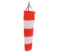 GRADENEVE Manica Vento da Esterno Oxford Rosso Indicatore di Direzione Vento, Bandiera Pratica e Resistente per Giardino e Prato