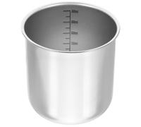 GRADENEVE Misurino da riso in acciaio inox con scala da 200 ml per cuoci riso, aiuto da cucina preciso per misurare porridge di riso e zuppa, durevole e facile da pulire