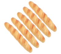 GRADENEVE Penna a Sfera a Forma di Pane Realistico 5 Pezzi in Plastica