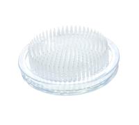 GRADENEVE Porta Ikebana Trasparente in Plastica Aghi Robusti, Supporto Tondo per Composizioni Floreali Che Prolunga la Durata dei Fiori, per Ikebana e Decorazioni Zen