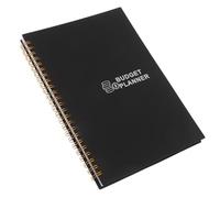 GRADENEVE Quaderno Budget Nero con Copertina Pp, Pagine Interne Fai-da-te per Uso Domestico e Ufficio, Organizzatore Spese Personale