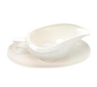 GRADENEVE Set 1 Ciotola in Ceramica Bianca per Salsa di Soia con Base, Leggera e Facile da Pulire, per Matrimoni e Feste