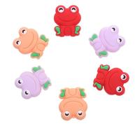 GRADENEVE Set 6 Pezzi Cappucci per Punte Ago in Silicone a Forma di Rana Funzione Protettiva e Ampia Compatibilità per Cucito e Viaggi