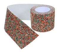 GRADENEVE Strisce Antiscivolo Resistenti All'acqua e Intemperie e Autoadesive in Gomma Epdm Dimensioni 300x10x0,2cm per Scale Granuli Adatte Rampe e Gradini Interni ed Esterni Rampe Gradini