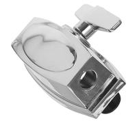 GRADENEVE Tom Drum Kit Mount in Ferro Placcato Argento Base Stabile, Morsetto Regolabile, per Esibizioni Live e Sessioni di Studio