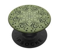 Gradient Phone 17 Sage green PopSockets PopGrip Adesivo