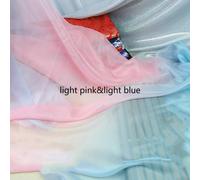 Gradiente Chiffon Tessuto Arcobaleno Danza Costume Fase Fai da Te Abiti Morbido