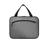 Gradiente grigio appeso kit da viaggio per le donne con gancio, borsa da barba compatta di design per gli uomini per le donne must have bagno bolso de para Mujer L