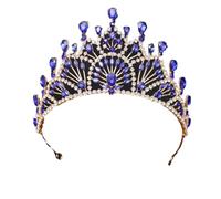 Gradiente Tiara Strass Corona Da Sposa Per Matrimoni Gioielli Dei Capelli Per Le Donne Accessori, Metallo