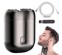 Gradientiscolor 2025 New Upgrade Pocket Shaver USB Mini Shavers for Men - Mini Electric Shavers for Men (Gray)