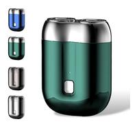 Gradientiscolor 2025 New Upgrade Pocket Shaver USB Mini Shavers for Men, Waterproof, Floating 4D Shaving Technology, Compact & Portable, Ideal for Home, Travel & Business Trips (Green)
