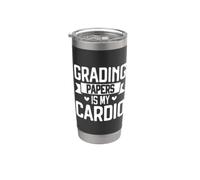Grading Papers è il mio Cardio Professor Bicchiere termico in acciaio inox doppia parete