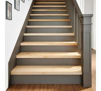 Gradini 20 pz 90x25x2 cm in Rovere Massello Non Trattato