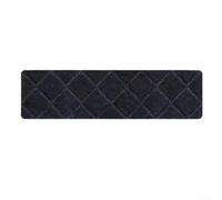 Gradini antiscivolo per gradini interni, 40 x 20 cm, in poliestere riutilizzabile, per cani, bambini e anziani membri della famiglia (ZS nero)