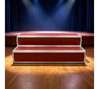 Gradini Palco Pieghevoli Pedana Corale Piattaforma Scala