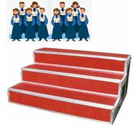 Gradini Per Coro Scolastico, Scala Mobile Antiscivolo Robusta Per Palcoscenico, Piattaforma Per Scale Sul Podio Premio Per Chiesa In Aula, Capacità Elevata Di Peso
