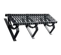 Gradino da Tetto per spazzacamini - Pedana per tetto 150 cm completa per tetto piano con copertura piatta (RAL 7016 - Antracite)