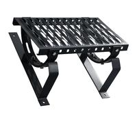 Gradino da Tetto per spazzacamini - Pedana per tetto 60 cm completa per tetto piano con copertura piatta (RAL 7016 - Antracite)