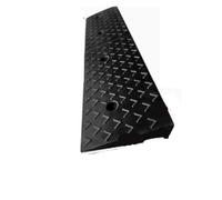 Gradino in gomma, rampa, marciapiede, auto, soglia stradale, triangolo di arrampicata, dosso, pendenza in salita, lungo la strada, scala per dossi stradali(98x25x6CM)