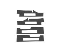 gradino portiera supporto piede Adatto per Chery Adatto per Jetour Adatto per Traveler T2 Striscia di soglia in pelle Protezione pedale benvenuto porta pedale piede auto(B1)