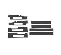 gradino portiera supporto piede Adatto per Chery Adatto per Jetour Adatto per Traveler T2 Striscia di soglia in pelle Protezione pedale benvenuto porta pedale piede auto(C1)