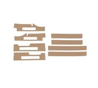 gradino portiera supporto piede Adatto per Chery Adatto per Jetour Adatto per Traveler T2 Striscia di soglia in pelle Protezione pedale benvenuto porta(C3)