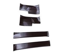 gradino portiera supporto piede Adatto per Nissan Fit For Kicks 2025 2026, strisce di rivestimento per soglia del pedale di benvenuto in acciaio inossidabile pedale piede(Steel carbonfiber)