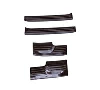 gradino portiera supporto piede Adatto per Nissan Fit For Kicks 2025 2026, strisce di rivestimento per soglia del pedale di benvenuto in acciaio inossidabile pedale piede auto(Steel black)