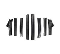 gradino portiera supporto piede Adatto per Zeekr 001 X 2021-2024 Pannello anteriore dell'auto Logo distintivo posteriore dell'auto Copertura decorazione adesivo cornice guarnizione(8pcs)