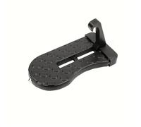 gradino portiera supporto piede Gancio per porta auto pieghevole, portapacchi da tetto, gancio di chiusura universale multifunzione, pedale in lega di alluminio di sicurezza pedale piede(Black)