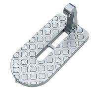 gradino portiera supporto piede Gradino per porta auto pieghevole, gradino per porta auto, rompivetro, gancio universale, pedale, martello di sicurezza pedale piede(Silver 2pcs)