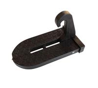 gradino portiera supporto piede Gradino pieghevole universale per auto, scala portapacchi per SUV, poggiapiedi con pedale antiscivolo(Black)