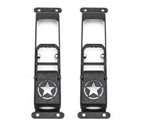 gradino portiera supporto piede Pedale ausiliario per auto, scala per tetto superiore, adatta per Jeep, adatta per Wrangler JK JL 2007-2021, stile auto(2pcs)