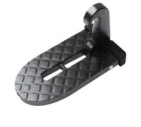 gradino portiera supporto piede Pedale di sicurezza per auto universale, pieghevole, multifunzionale, in lega di alluminio, con martello di sicurezza pedale piede auto(A)