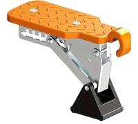 gradino portiera supporto piede Pedana per auto in lega di alluminio cromata con gancio, pedane ausiliarie universali per veicoli(RHD Frame cable)