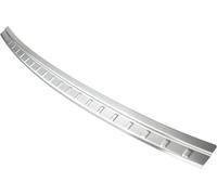 gradino portiera supporto piede Protezione paraurti posteriore adatta per Audi Q8 | Dal 2018 + protezione del bordo del bagagliaio in acciaio inox opaco pedale piede auto