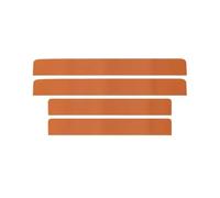 gradino portiera supporto piede Striscia di protezione soglia auto in pelle anti-calci per pedale di benvenuto adatta per Haval H9 2024.(External brown)