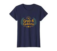 Grado 4 Dea: Risultato elementare della Corona Regale Maglietta, Donna, Navy, 3XL