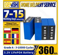 Grado A Lifepo4 Batteria 360AH FAI DA TE 12V 24V 48V Al Litio ferro fosfato Cella Ricaricabile carrello da golf batterie Per RV EV Barca di campeggio