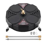 Grado professionale 13Inch Rondella di Potenza Superfici Cleaner Capacità 3600PSI Con Sabbia Sistemi Ugelli Resistente Inline Attacco Filtro Acqua