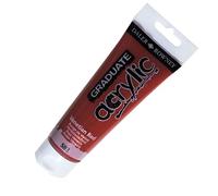 DALER ROWNEY - D123120583 - Colore acrilico fine Graduate - 120 ml - rosso Venezia - Daler Rowney - 85514 - Conf. da 1 Pz. - D123120583