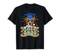 Graduate Boxer Dog Class Of 2025 Bambini Uomo Donna Laurea Maglietta
