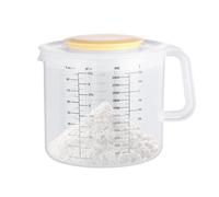 Graduated Measuring Cup, Ergonomic Handle Splash Proof Mixing Bowl | Kitchen Measuring Tool For Egg Mixing, Salad Preparation, Juice Serving, Baking, Cooking, Pouring, And Food Preparation.