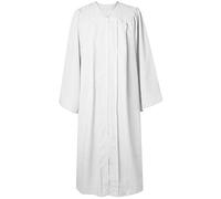 GraduatePro Abito da Coro Clero Battesimo Chiesa Adulto Pastore Pulpito Cresima Abiti Predicatori Talare Unisex Tonaca Accappatoio LiturgicoParamenti