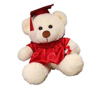 Graduation Bear Doll - Graduation Bear Enterred Animal, Graduation Bear Poll GarpEd, Festeggia le pietre miliari accademiche Soft Comfort Cuscini Pouet per divano allegato Facile da trasportare