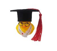 Graduation Ducks Yellow Duck Ornament With Graduation Cap Decor