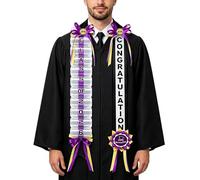Graduation Leis Class Of 2026 - Ribbon Pull Cash Holder Graduation Lei | Creative DIY Garland Decoration | Class Of 2026 Gift Lei For High School College Graduates, Congrats Parties, Celebrations And